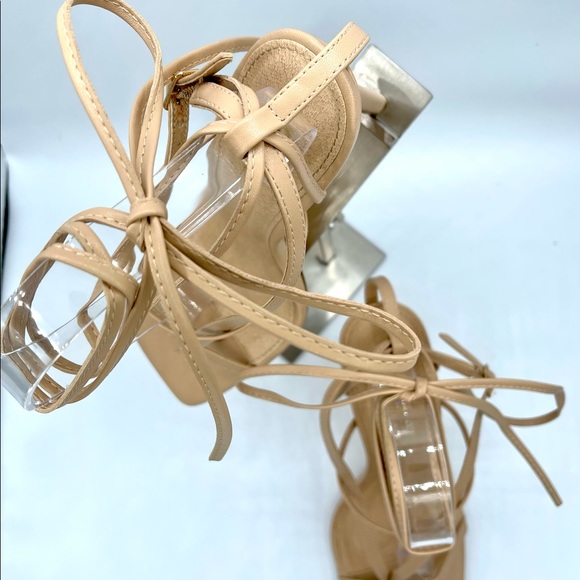 “Julissa” laced up sexy sandal heel - Picture 5 of 6